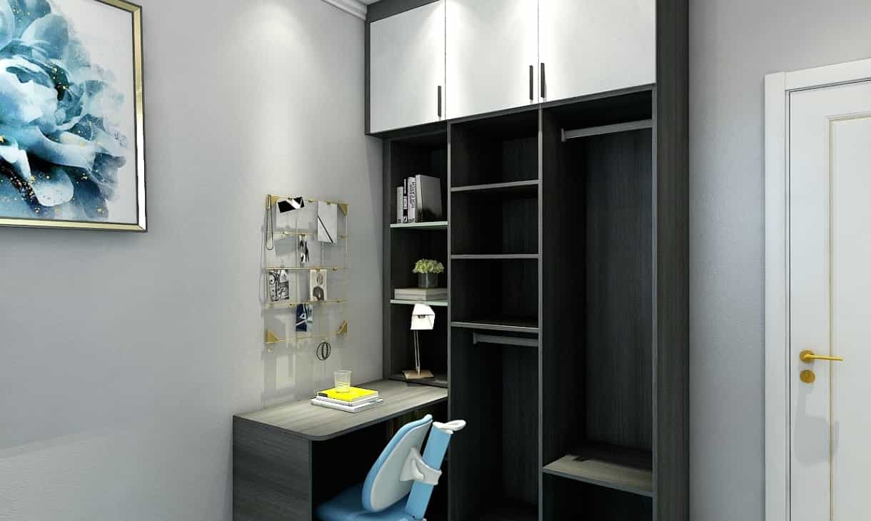 contemporary style design uv coating bedroom wardrobe-china best custom cabinetry maker-nexthome furnishing (1)