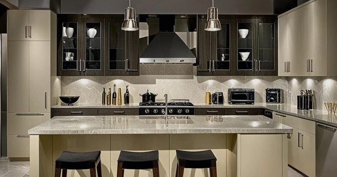 minimalist kitchen cabinet