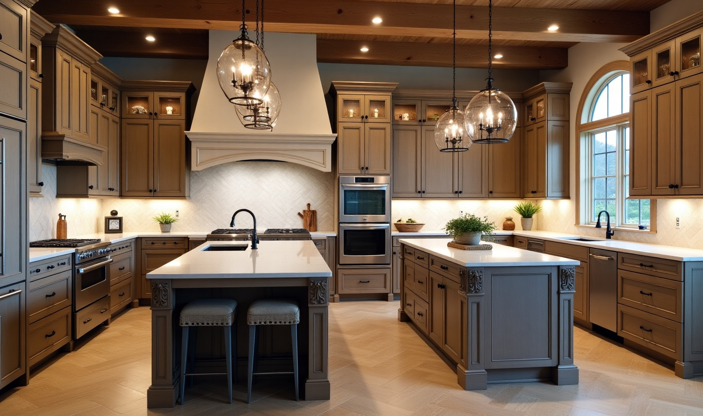 Custom Kitchen Cabinets In China