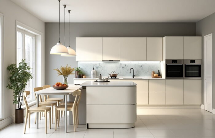 How Minimalist Cabinets Maximize Small Kitchens-NextHome