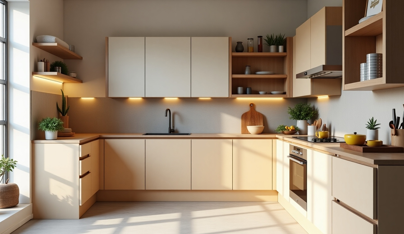 minimalist kitchen cabinets from China