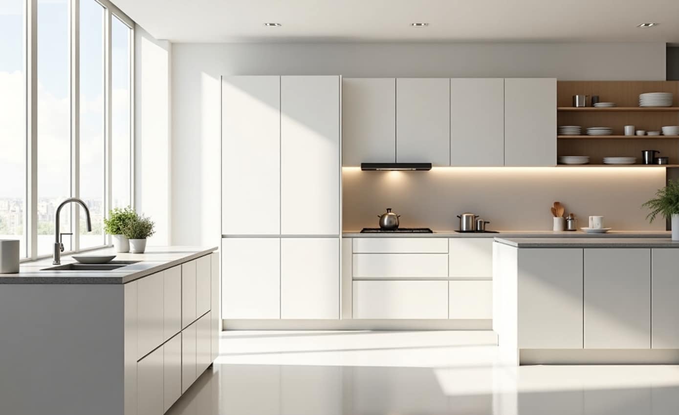 minimalist kitchen cabinets