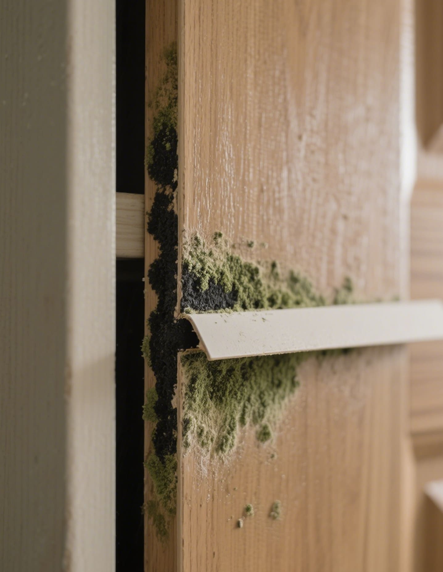 low quality kitchen cabinet back panel
