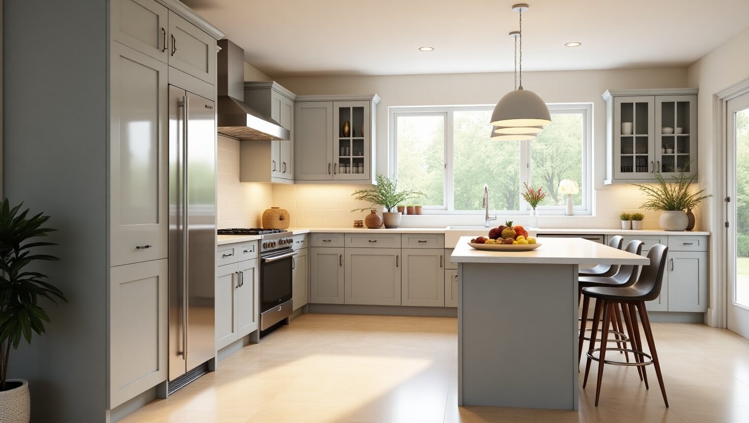 China custom kitchen cabinet factory