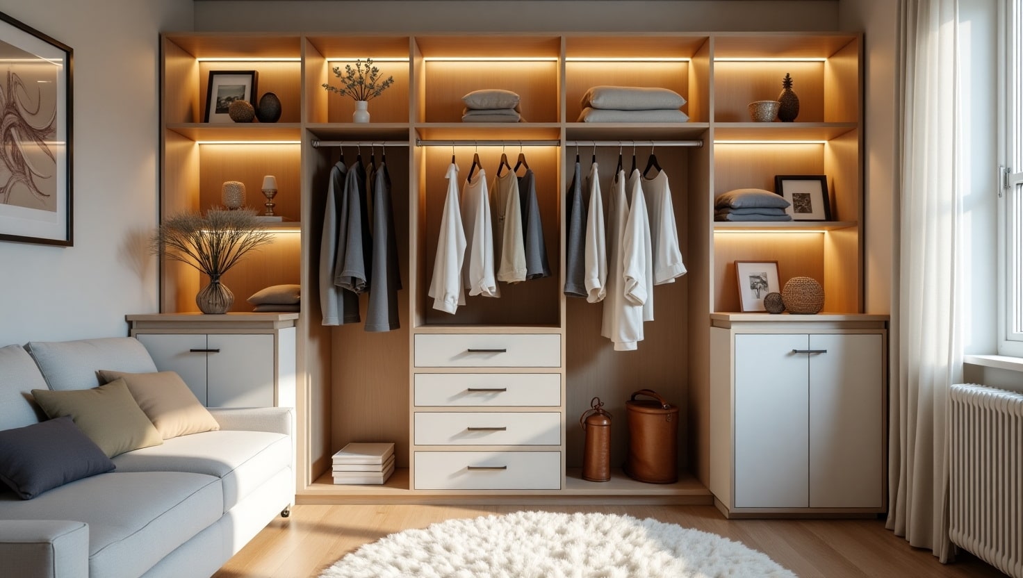 Chinese custom wardrobe factory