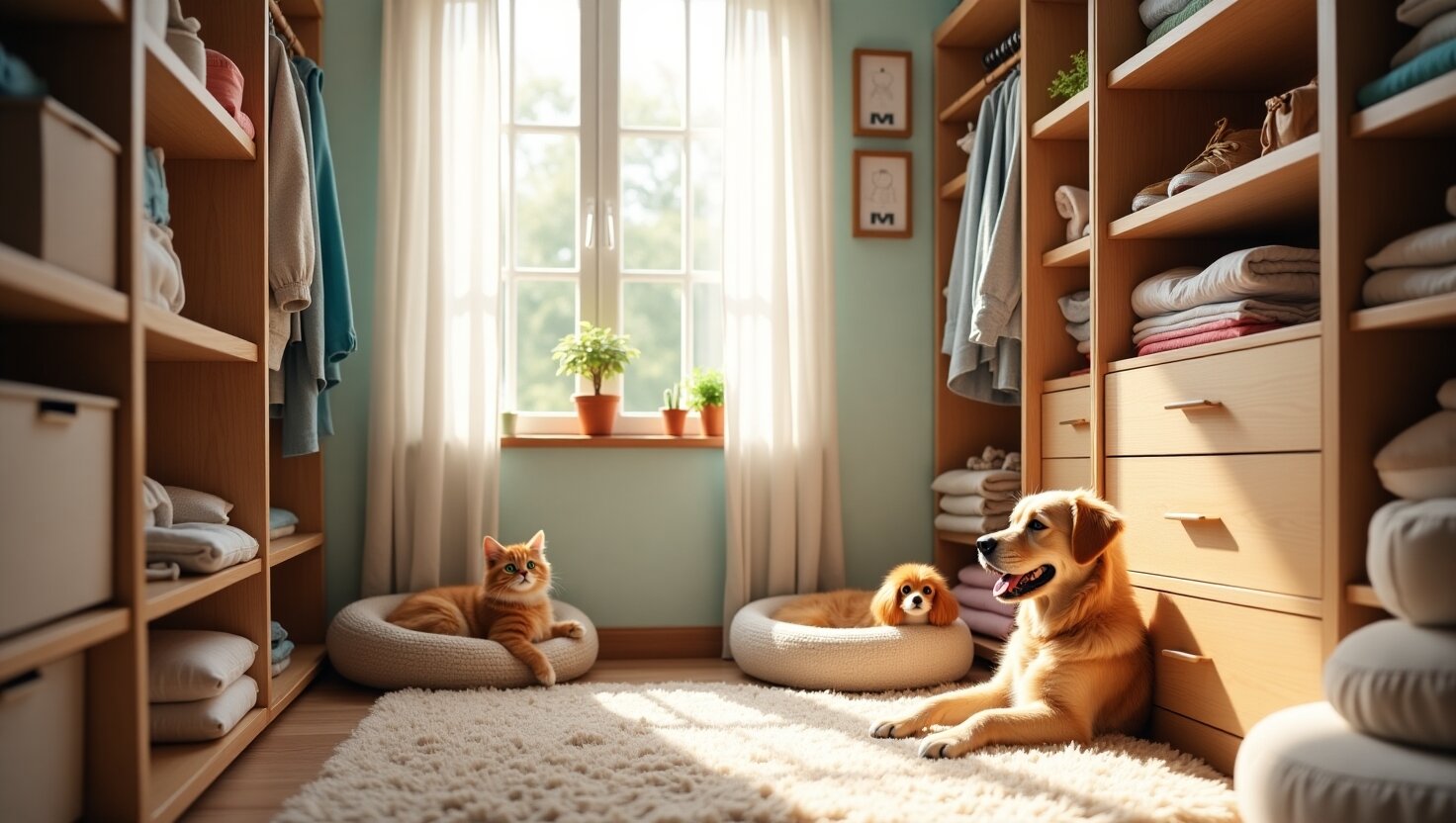 How to Create a Pet-Friendly Closet-NextHome