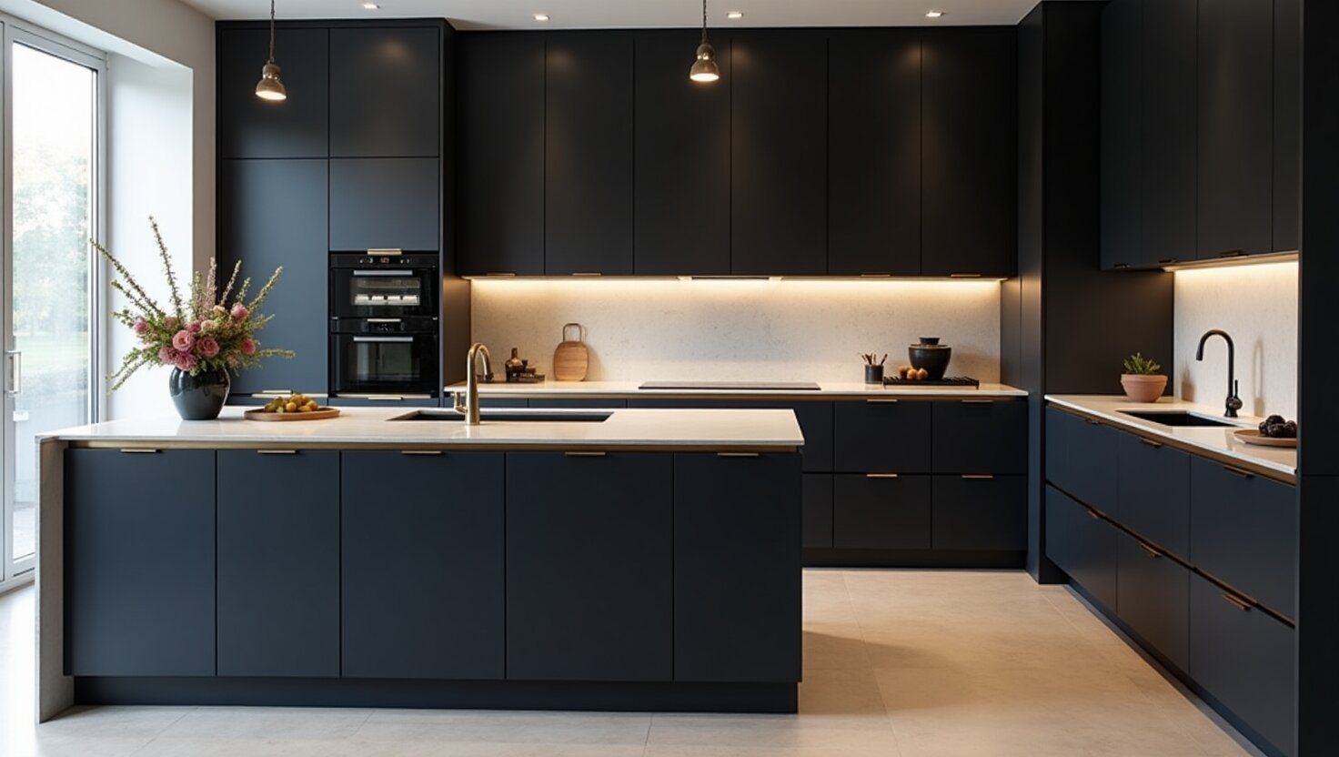 a modern kitchen cabinet from China