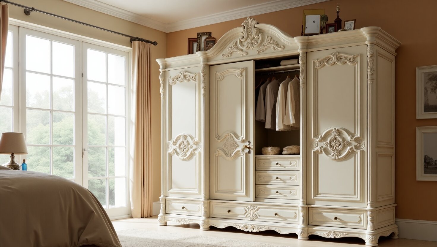 custom tall wardrobe from China