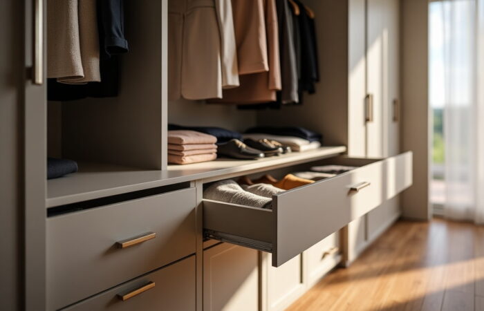A Scientific Guide to Custom wardrobe Drawer Layouts-NextHome