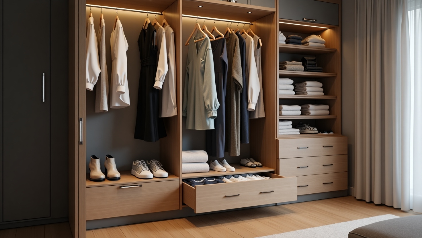 China custom wardrobe maker
