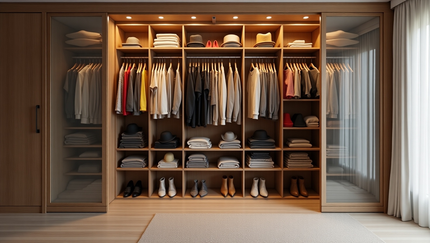 How to Keep Your Open Wardrobe Dust-Free and Tidy-NextHome