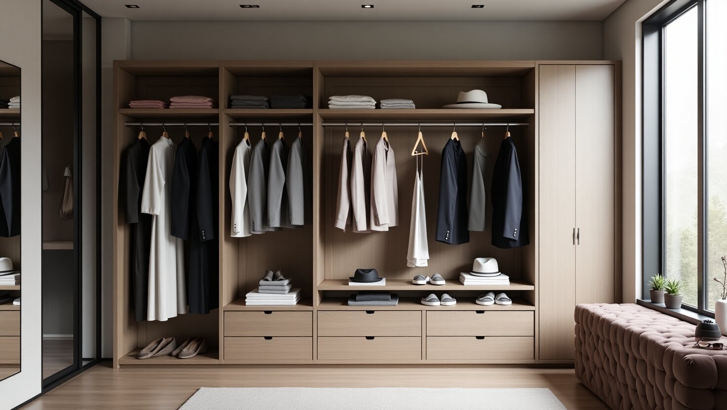Open vs. Closed Wardrobe A Definitive Guide-NextHome