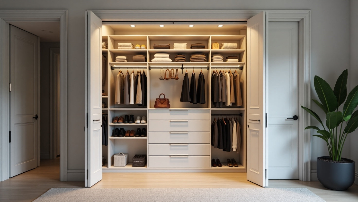Walk-In vs. Reach-In Bedroom Closets Which Custom Design Is Best for You-NextHome